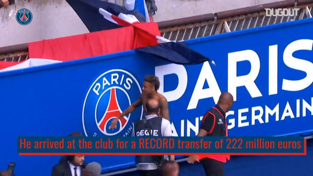 Neymar's PSG career so far